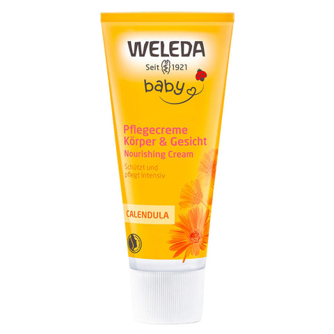 WELEDA Baby Calendula Pflegecreme Körper & Gesicht Bio 75ml