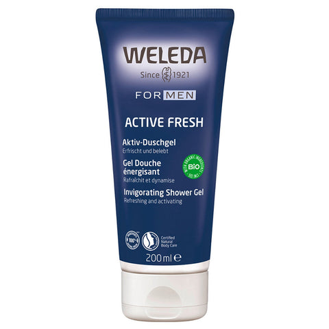 WELEDA FOR MEN Active Fresh 3in1 Shower Gel Bio 200ml