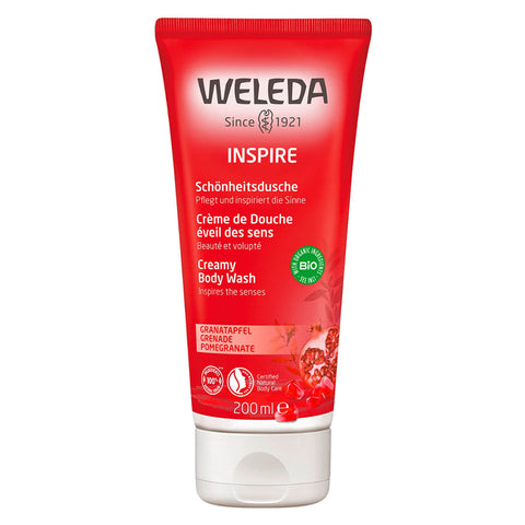 WELEDA Inspire – Schönheitsdusche Granatapfel Bio 200ml