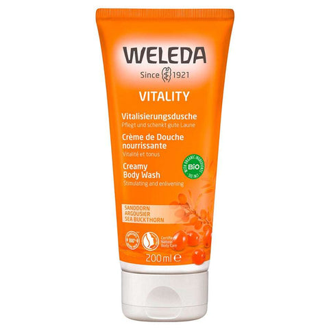 WELEDA Vitality – Vitalisierungsdusche Sanddorn Bio 200ml