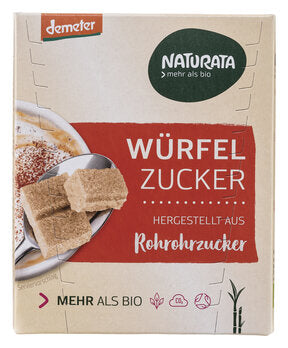 Naturata Würfelzucker aus Rohrohrzucker 500g Bio