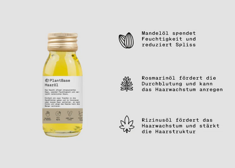 PlantBase Haaröl Bio 30ml