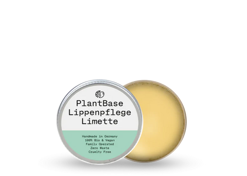 PlantBase Lippenpflege im Tiegel Limette Bio 10g