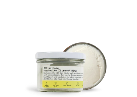 PlantBase Duschwolke Zitrone/ Minze Bio 110g