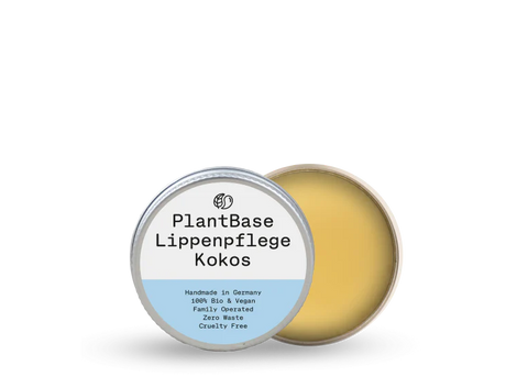 PlantBase Lippenpflege im Tiegel Kokos Bio 10g