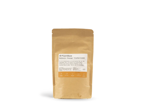 PlantBase Badesalz Orange/Kiefernadel Bio, 160g