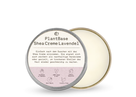 PlantBase Shea Creme Lavendel Bio 50ml