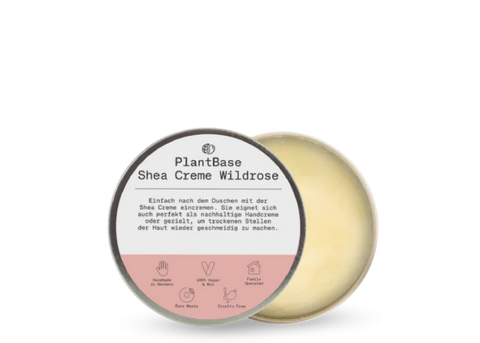 PlantBase Shea Creme Wildrose 50ml