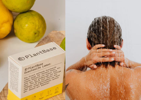 PlantBase Duschseife Lemon Bio 100g