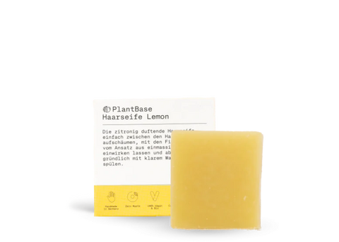 PlantBase Haarseife Lemon Bio 100g
