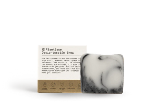 PlantBase Gesichtsseife Shea Bio 100g