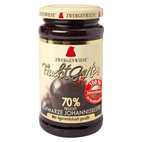 Zwergenwiese Fruchtgarten Schwarze Johannisbeere Bio 225g
