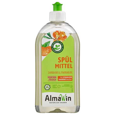 AlmaWin Spülmittel 500 ml Sanddorn Mandarine Duft