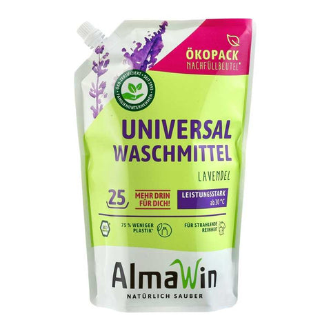 AlmaWin Universal Waschmittel 1,5l Lavendel Bio