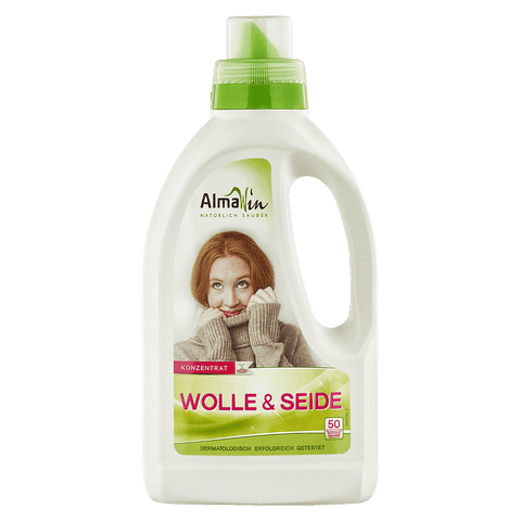 AlmaWin Wolle & Seide Feinwaschmittel Bio, 0,75l