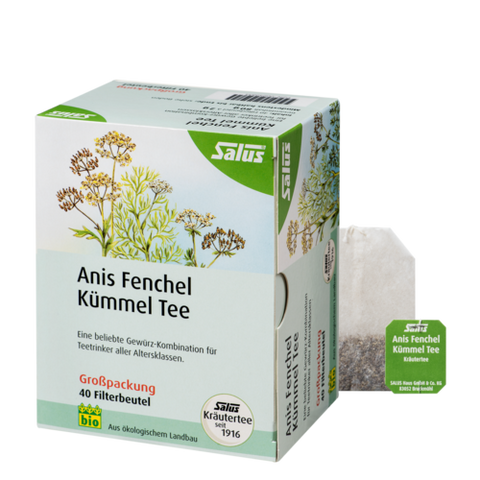 Salus Anis-Fenchel-Kümmeltee Bio 40 Filterbeutel / 80 g