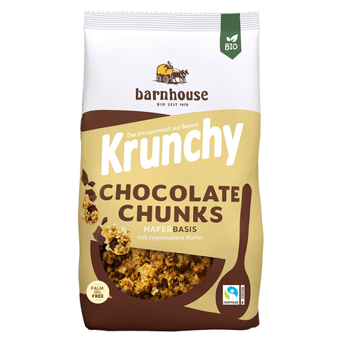 Barnhouse Bio Krunchy Chocolate Chunks 500g