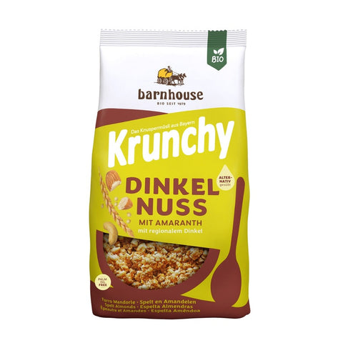 Barnhouse Bio Krunchy Dinkel-Nuss mit Amaranth 375g
