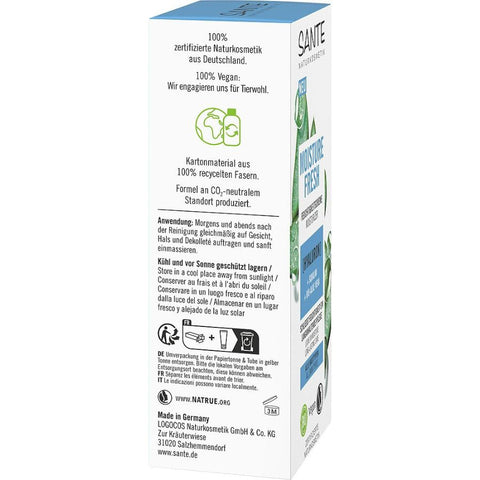 Sante Naturkosmetik Moisture Fresh Feuchtigkeitscreme Bio 50ml