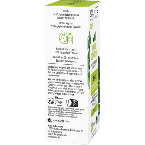 Sante Naturkosmetik Pore Control Feuchtigkeitscreme Bio 100ml