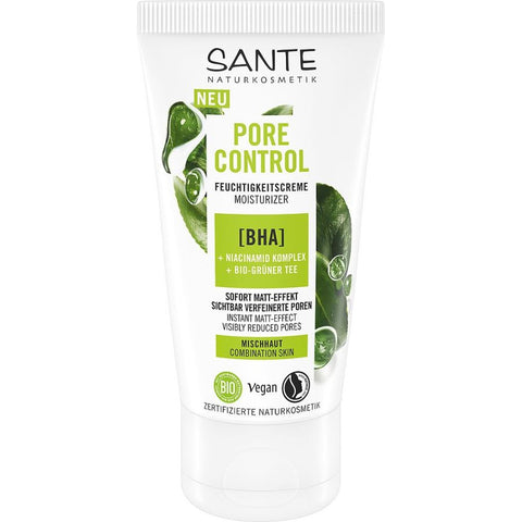 Sante Naturkosmetik Pore Control Feuchtigkeitscreme Bio 100ml