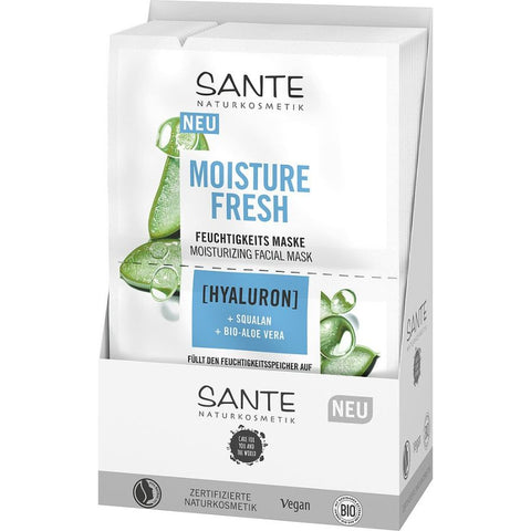Sante Naturkosmetik Moisture Fresh Feuchtigkeitsmaske Bio 2x4ml