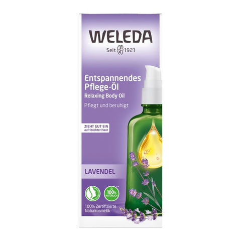 WELEDA Lavendel Entspannendes Pflege-Öl Bio 100ml