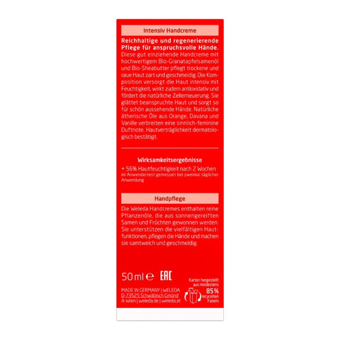WELEDA Granatapfel Intensiv Handcreme Bio 50ml