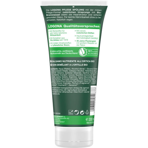 Logona Pflege Spülung Bio-Brennnessel, 200ml