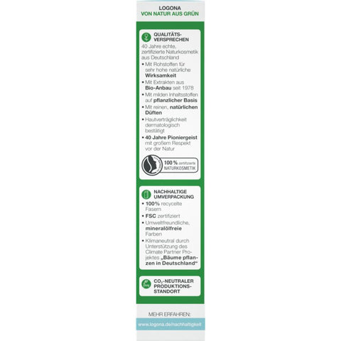 Logona Feuchtigkeitsspendende Tagescreme Bio, 30ml