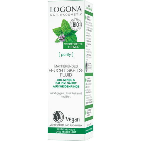 Logona Mattierendes Feuchtigkeitsfluid Bio, 30ml
