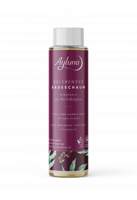 Ayluna Windhauch - Belebender Badeschaum mit Bio-Eukalyptus Bio 400ml