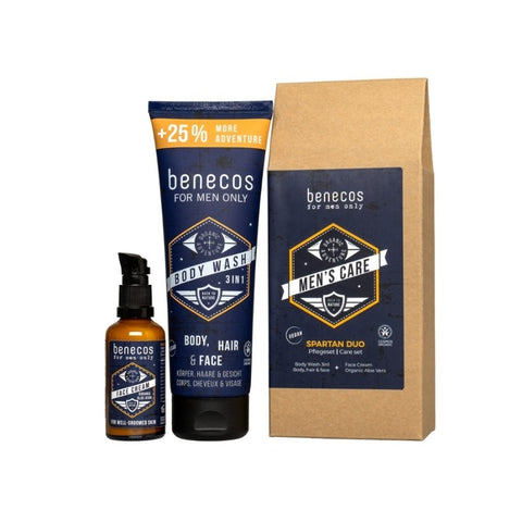 benecos Geschenkset for men only: Spartan Duo