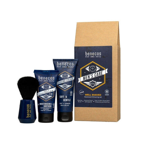 benecos Geschenkset for men only: Well shaved