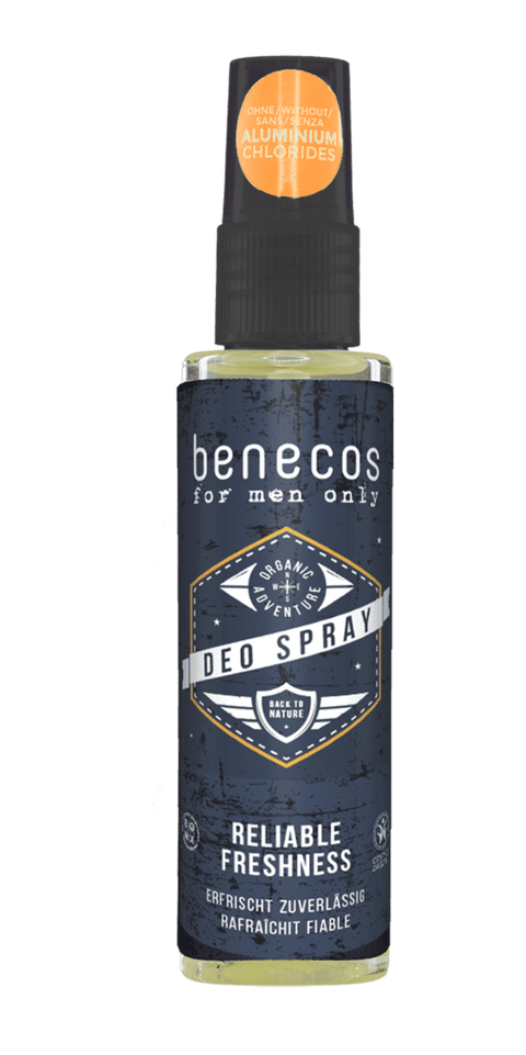 Benecos MEN Deo Spray Reliable Freshness ,75ml Bio