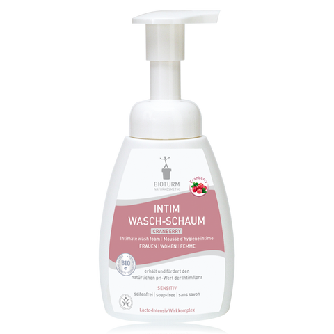BIOTURM Intim Wasch-Schaum Cranberry Bio 250ml