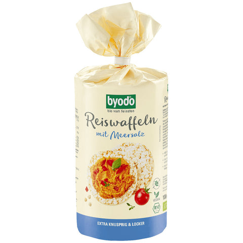 BYODO Bio Reiswaffeln mit Meersalz 100g