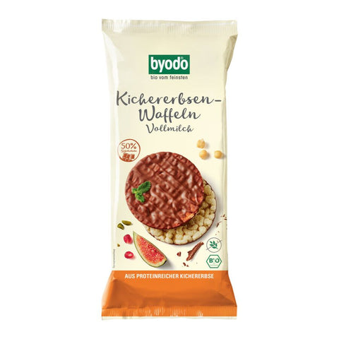 BYODO Kichererbsen-Waffeln Vollmilch 65g