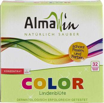 AlmaWin Color Waschpulver Lindenblüte 1kg Bio