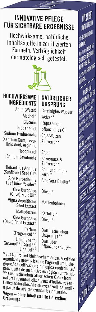 Sante Naturkosmetik Overnight Revitalizer Serum Bio 30ml