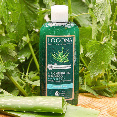Logona Feuchtigkeits-Shampoo Bio-Aloe-Vera, 250 ml