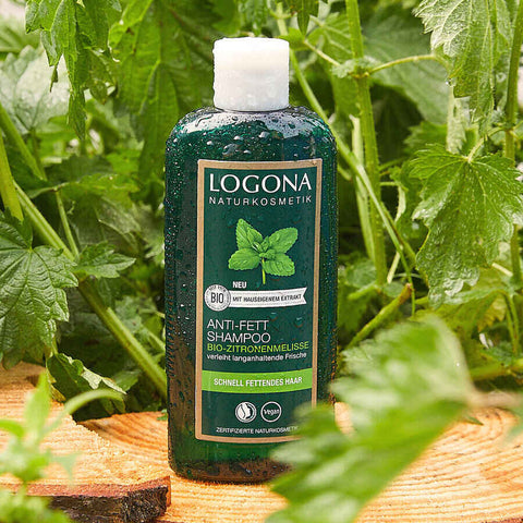 Logona Anti-Fett Shampoo Bio-Zitronenmelisse, 250ml