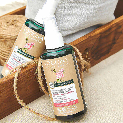 Logona Feuchtigkeitsspendendes Gesichtswasser Bio-Rose & Bio-Hamamelis 150ml