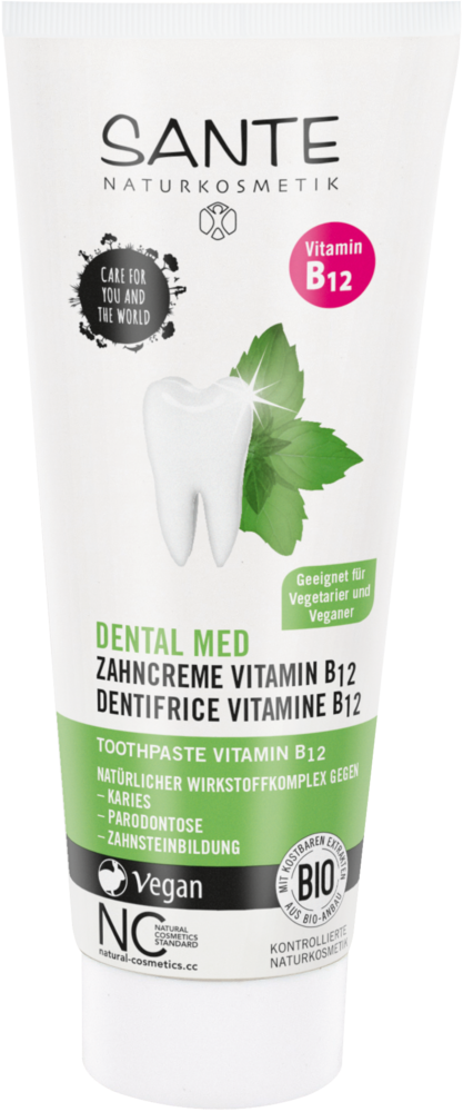 Sante Naturkosmetik Zahncreme Vitamin B12 Bio 75ml