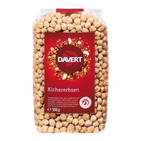 DAVERT Kichererbsen Bio 500g