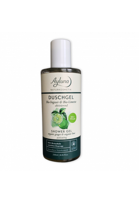 Ayluna Duschgel Bio-Ingwer & Bio-Limette Aktivierend Bio 250ml
