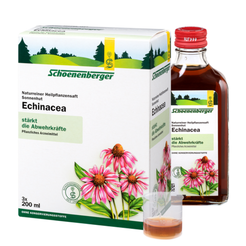Schoenenberger Echinacea, Naturreiner Heilpflanzensaft 3X200ml
