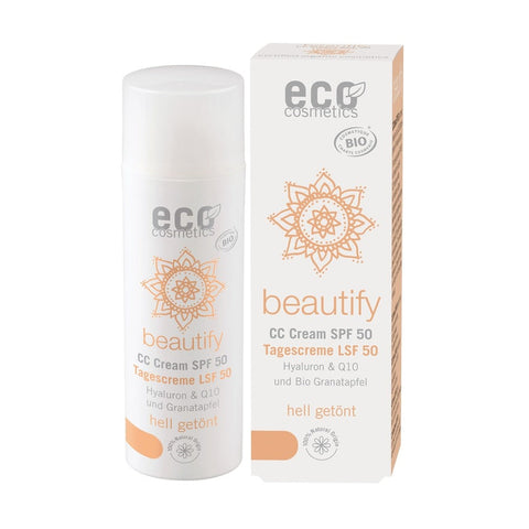 Eco cosmetics beautify CC Tagescreme LSF 50, 50ml