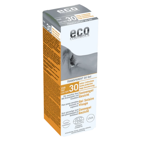 Eco cosmetics ECO Sonnenöl-Gel LSF 30 wasserfest hoher Lichtschutz Bio 30ml