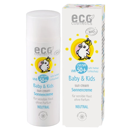 Eco cosmetics Baby & Kids Bio Sonnencreme neutral LSF 50+, 50ml
